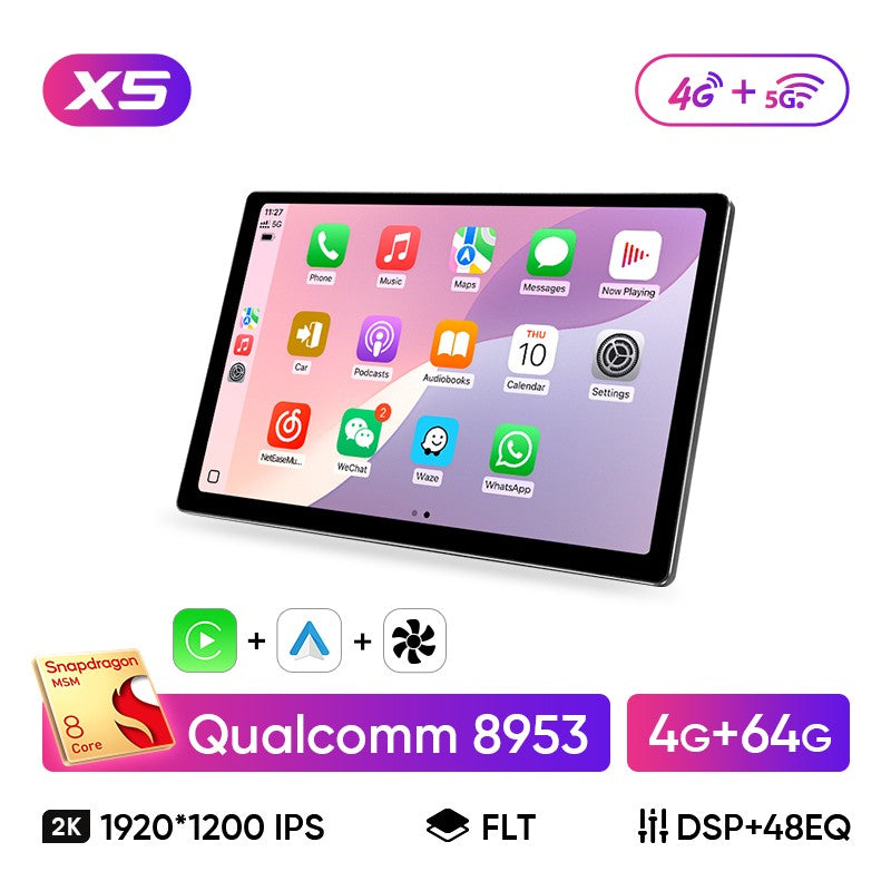 Ainavi 13.1 Inch Universal For Toyota Volkswagen Honda Kia Jeep Peugeot Fiat Nissan Car Radio Carplay Android Auto Multimedia