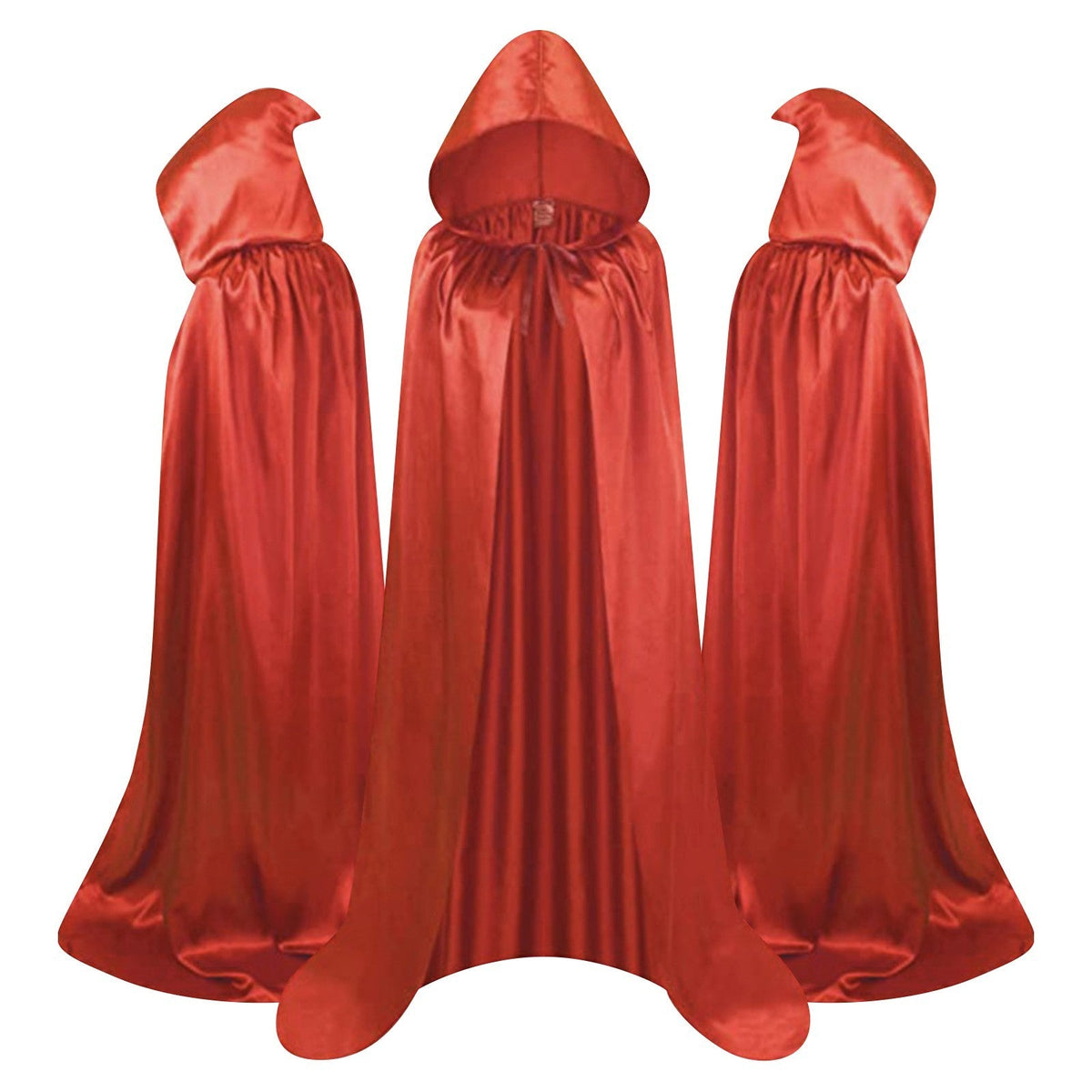 Halloween Cape Classic Fashion Stand-Up Tie Hood Death Cape Masquerade Party Cosplay Cloak Costumes Accessories Props