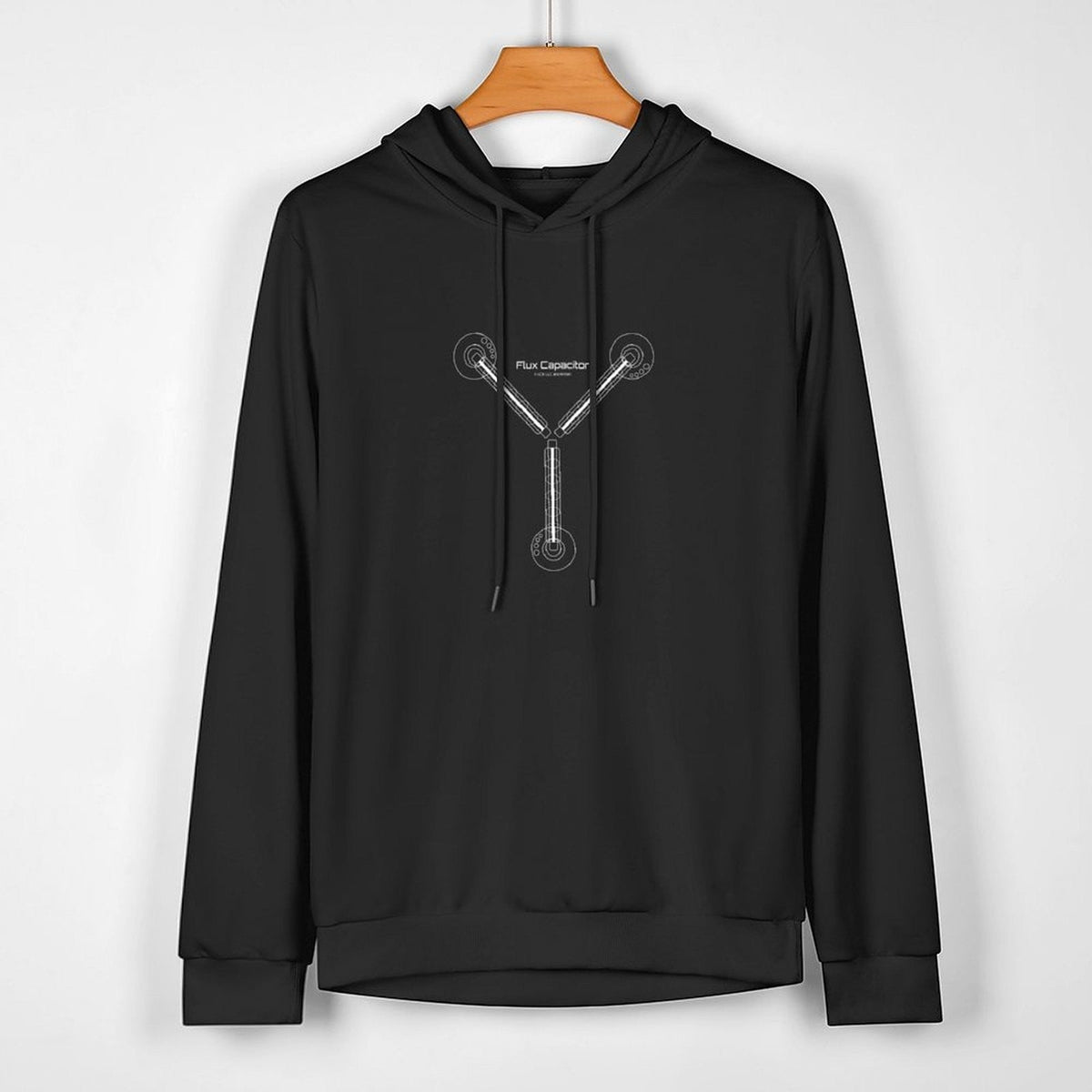 Flux Capacitor (White) Hoodie men's sweat-shirt set aesthetic clothing autumn jacket men men's autumn clothes graphic hoodies