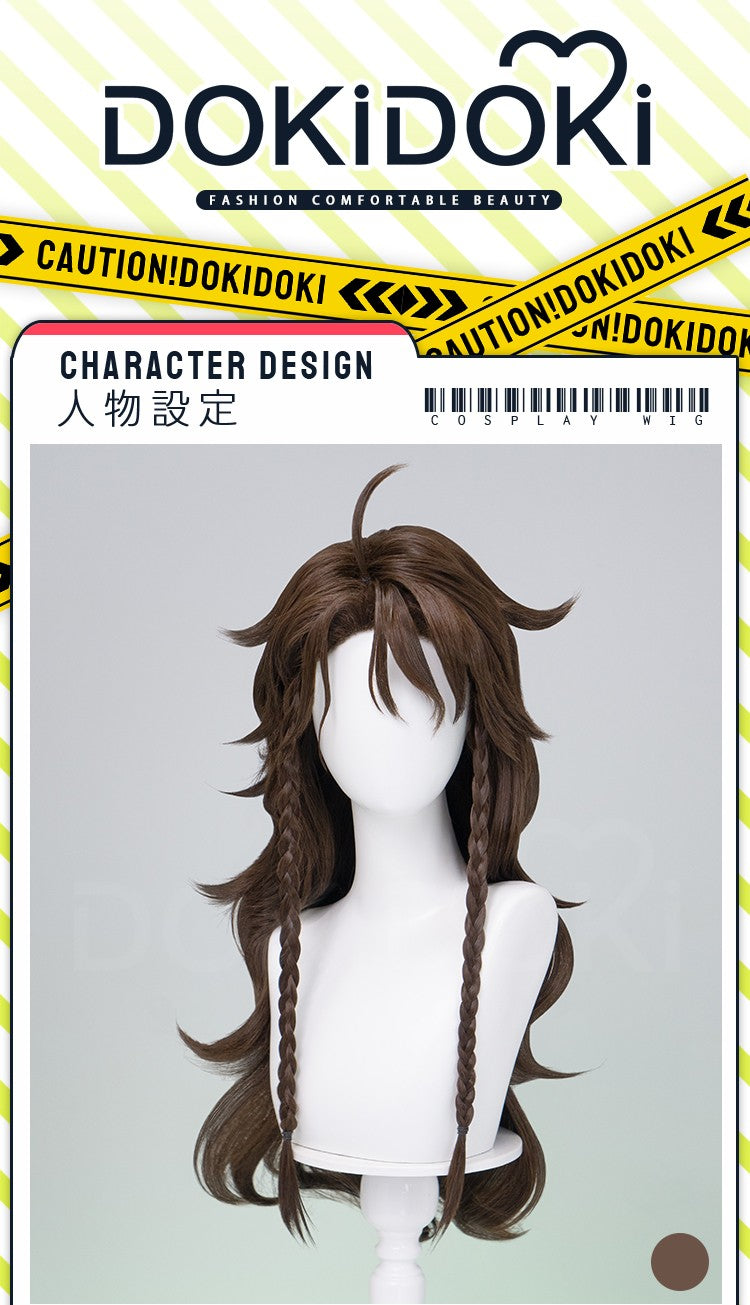 ?Ready for Ship?Idia Malleus Leona Vil Crowley Wig Game Cosplay DokiDoki Men 120cm Long Hair Fiber Idia Halloween Free Wig Cap