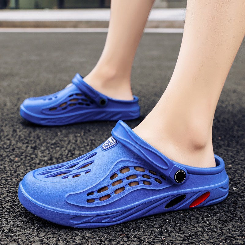 Outdoor Sandals for Men and Women Summer Clogs EVA Slippers Plus Size 47 48 49 Men Garden Shoes Beach Sandals Breathable Clogs