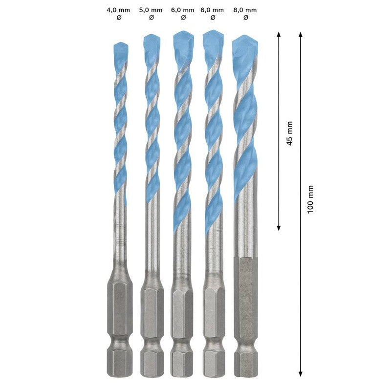 BOSCH Tool Attachments Bit Holder Drill Bit Set Twist Drill Multi-functional Tool Accessories 2608522320 2608900585 2608522317