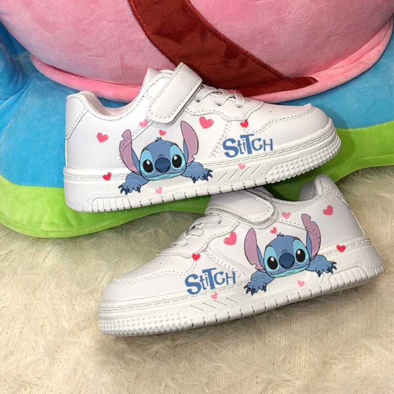 stitch shoes kids Children shoes Student Casual Sneakers boys Running Fashion 8 and 9 year old girls Shoes Christmas Gift
