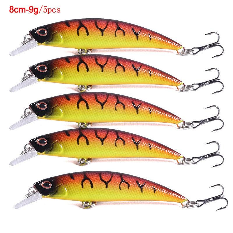 HENGJIA Jerkbait Sinking Wobblers Fishing Lures 8cm-9g Trout Artificial Plastic Hard Bait Crankbait Bass Fishing Tackle