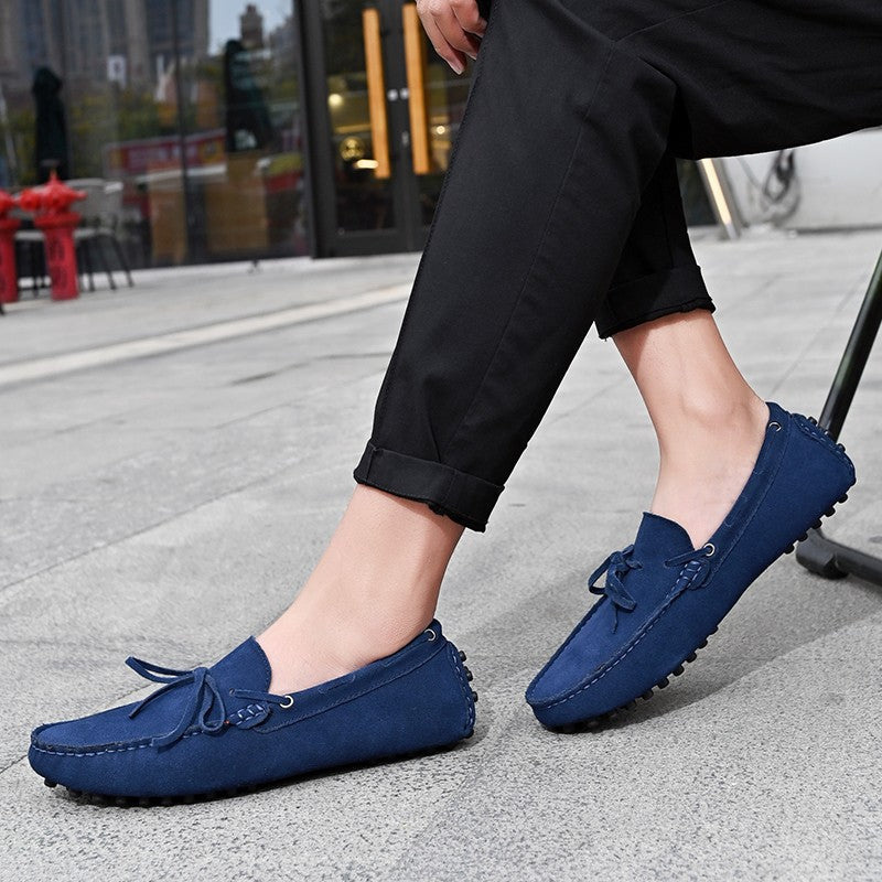 Fashion Men Shoes Genuine Leather Casual Summer Shoes Classic Mens Loafers Elegantes Slip On Flats Plus Size 49 Male Driving