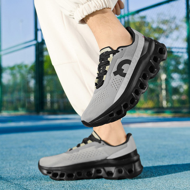 Marathon Men Sports Running Shoes Air Cushion Breathable Lightweight Male Comfortable Athletic Casual Sneakers Hiking Outdoor