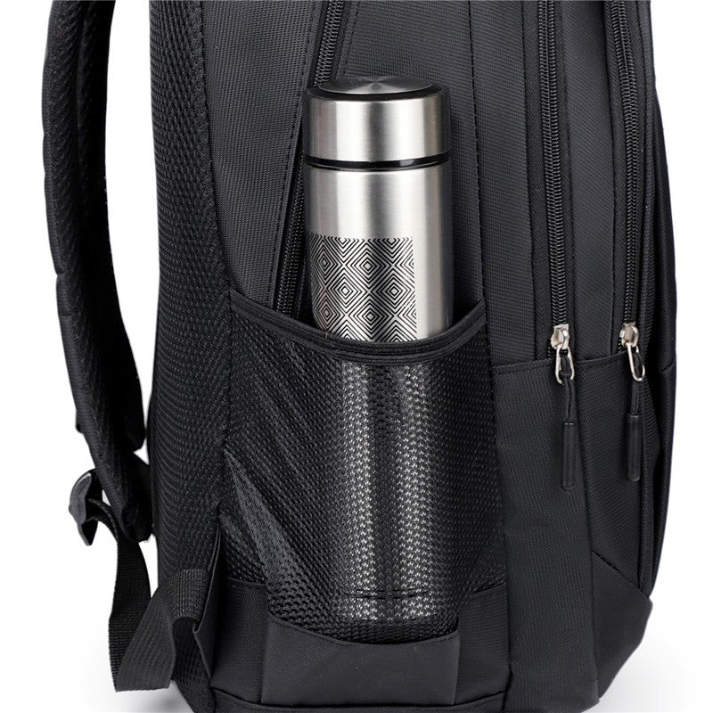 Backpack men casual large-capacity computer travel backpack female junior high school students high school students schoolbag