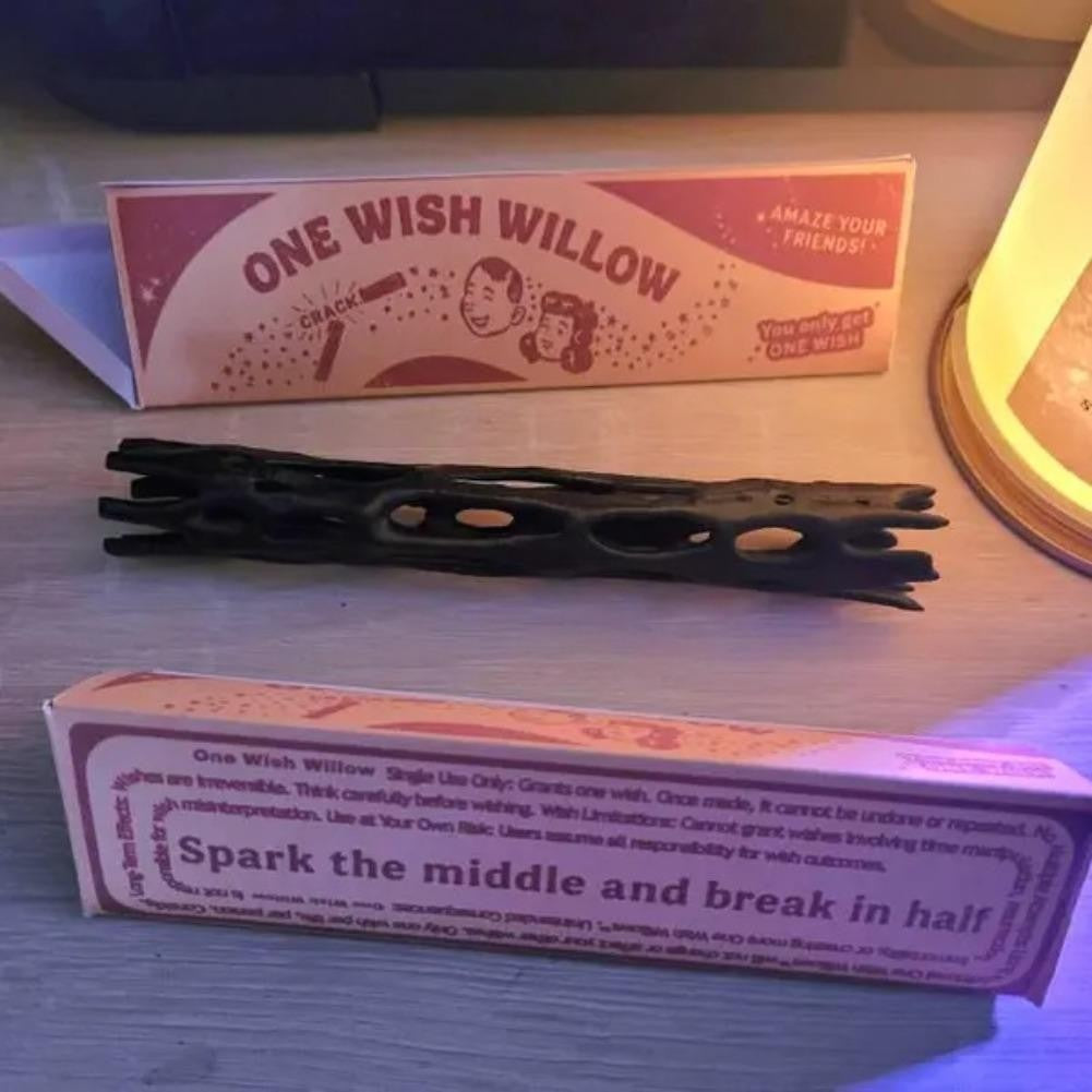 3D Printed One Wish Willow Keychain Breakable Lucky Token 13cm Retro Box for Wedding/Birthday ?
