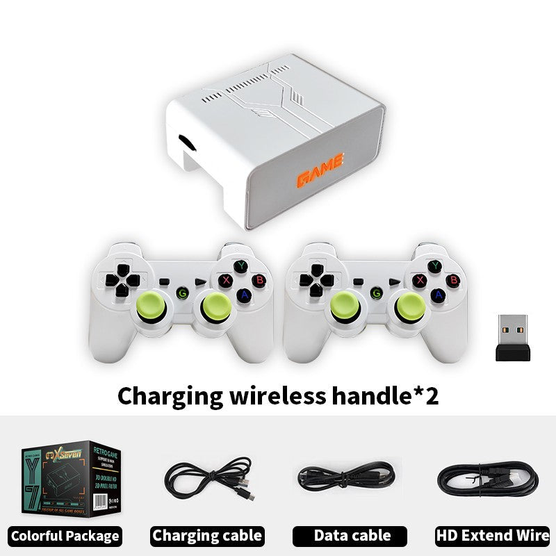 2026 New Coopreme Y7 X7 128G Linux System 4K Video Game Console TV Box Wireless Controller Retro Game 10000+ Support PSP