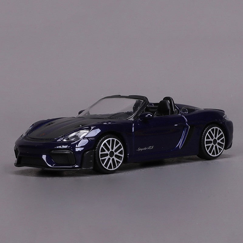 New In Stock Bburago 1:43 Porsche 718 Spyder Rs Alloy Miniature Diecast Model Lamborghini Revuelto Toyota Car Model Toy Kid Gift