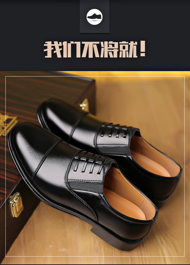 Mens Formal Leather Shoes Slip on Dress Wedding Casual Flats Luxury Walking Oxfords Office Work Zapatos Para Hombre Plus Size