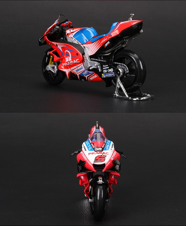 Maisto 1:18 NEW 2023 Ducati Lenovo Team #1 Bagnaia Champion Moto GP Racing casting alloy motorcycle Model collection gift toy