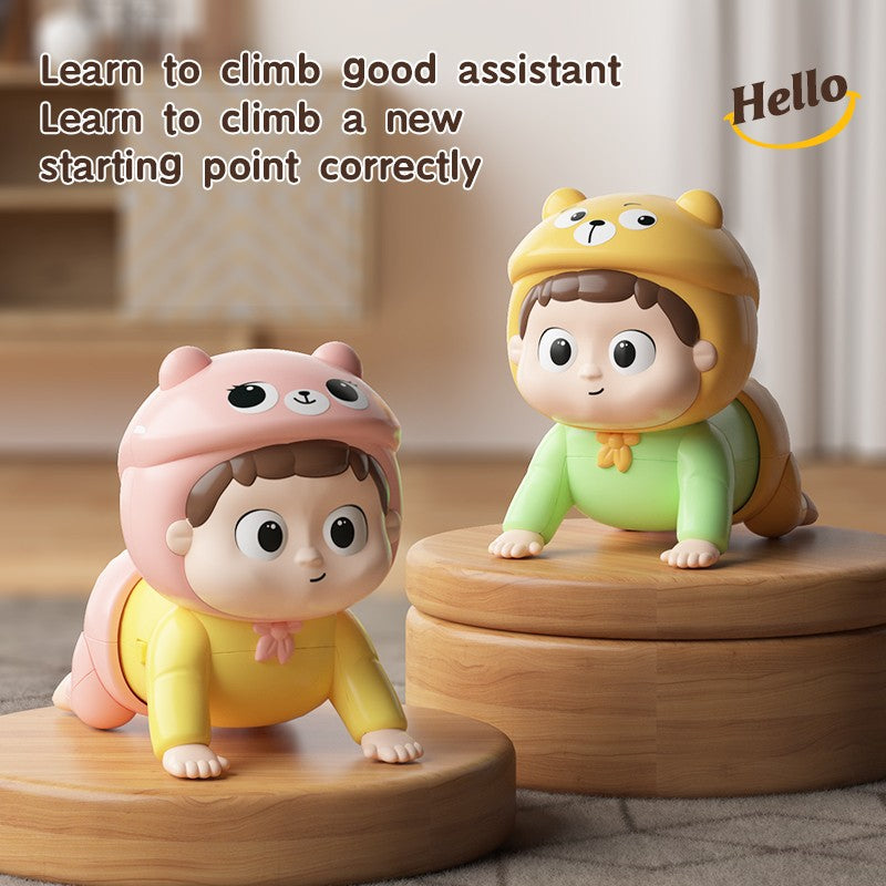 Baby Crawling Toys with Music Toddler Learn To Climb Educational Toys Baby Moving Toys Interactive Development Tummy Time Gifts