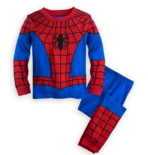 2Pcs/set Spiderman Kids Pajamas for Toddlers Boys Superhero Hulk Cosplay Long Sleeve T Shirt Pants Homewear Pyjamas Suit