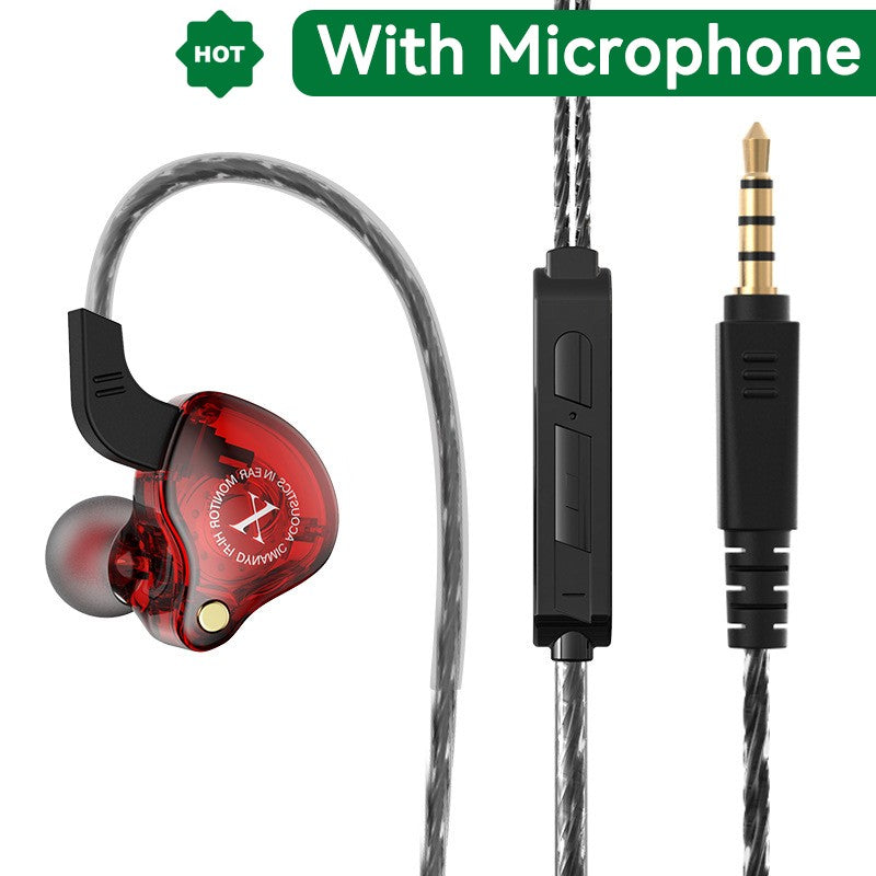 Mobile Wired Headphones Heavy Bass 3.5mm For Phone Earphones Stereo In Ear Headphones with Mic Earbuds Hifi Music Sport Headset