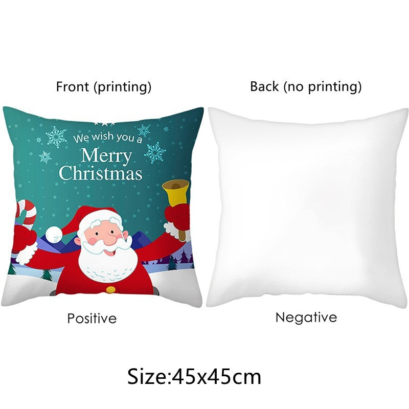 Sweet Mint Green Print Cushion Covers Fresh Art Pattern Geometric Pillowcase Fashion 45*45cm Decorative Throw Pillows Case
