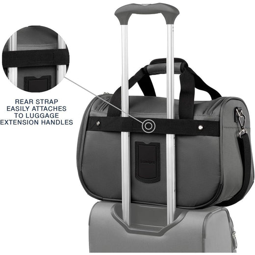 Expandable 2-Piece Carry-On Luggage Set with Spinner Wheels and Underseat Tote, Lightweight Suitcase for Men and Women, Shadow G