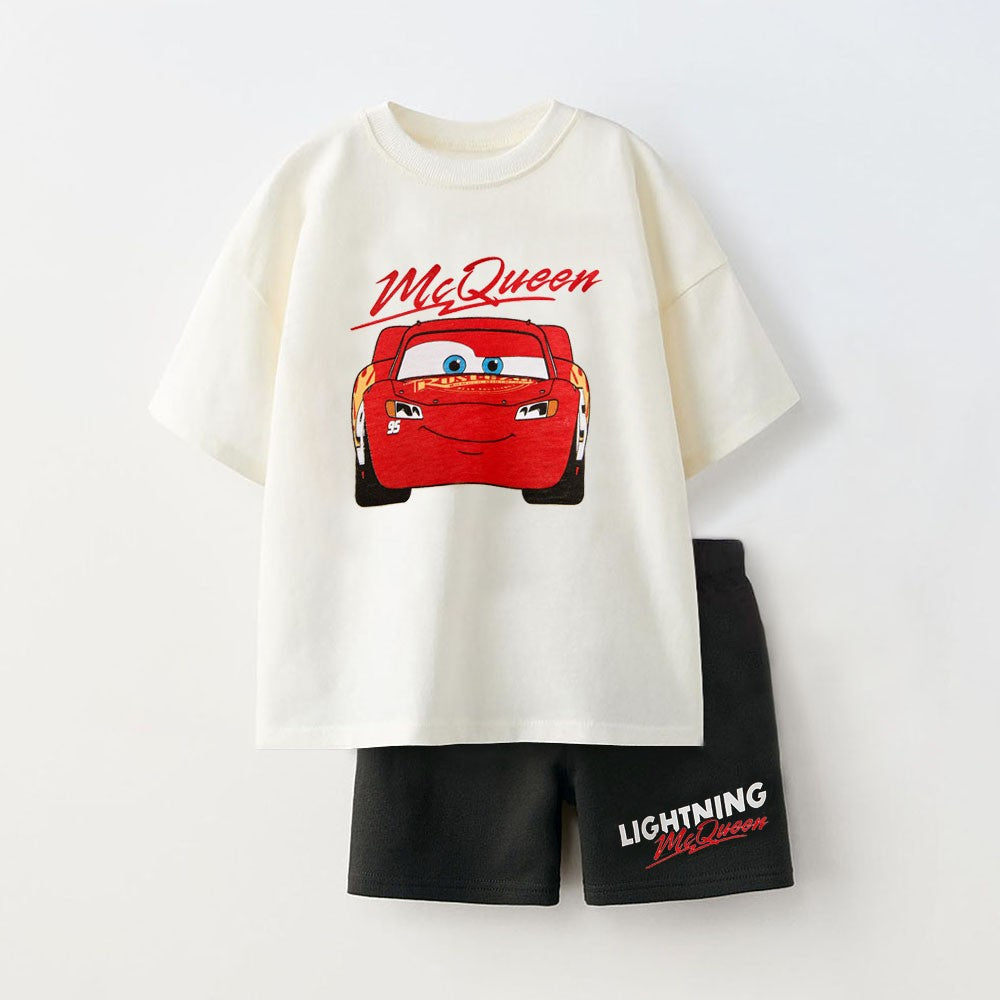 Summer Fashion Baby Boys Clothes Sets For 1-6Yrs Kids Short Sleeve Tee + Shorts Kids Toddler Boy Outfits