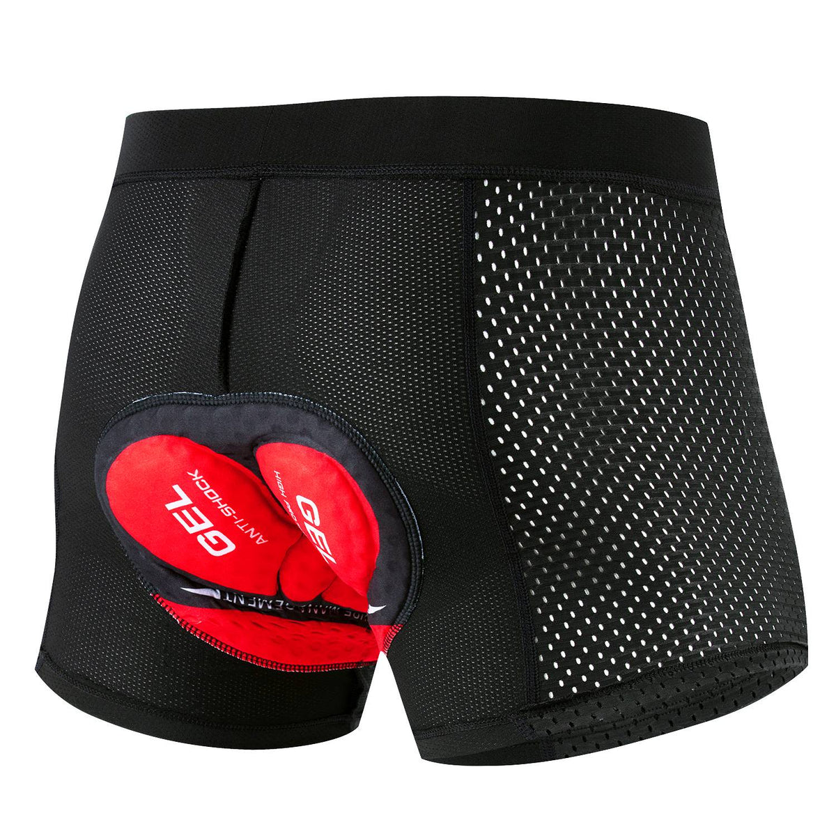 New Cycling Shorts Men's Cycling Underwear Breathable Mesh Riding Underpant Gel Pad Shockproof Bike Shorts Bicycle Underwear