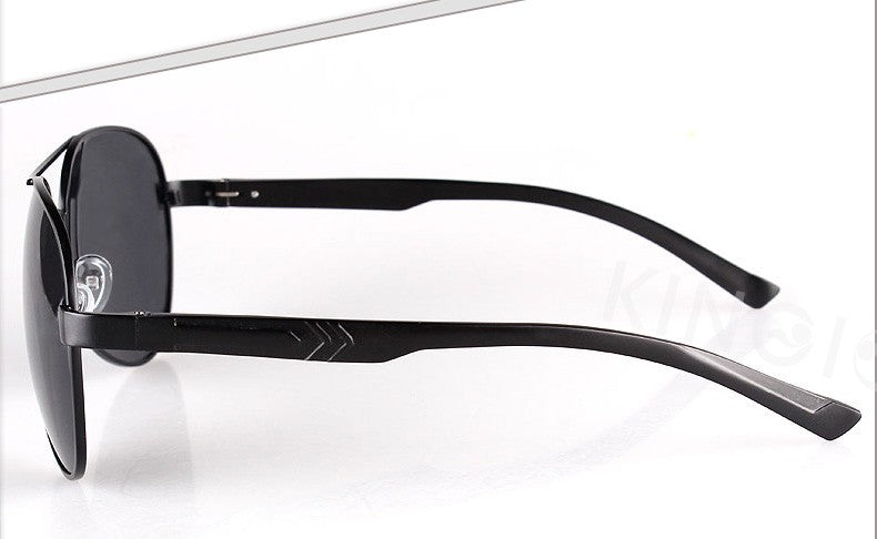 Classic Polarized Pilot Sunglasses For Male Driving Black Sun Glasses Men's Vintage Eyewear Gafas De Sol 8955