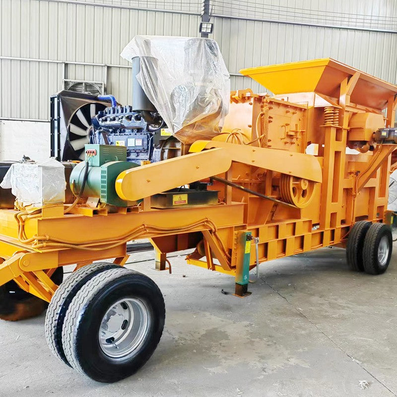 Powerful 30T/H Small Stone Crusher Gold Mining Stone Crushers