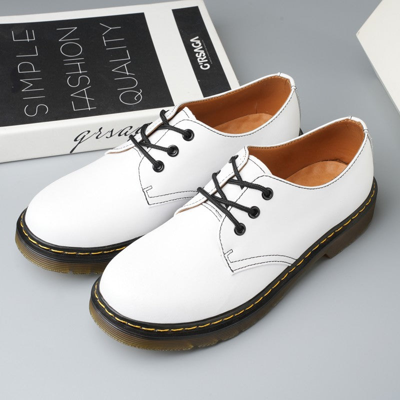 Men's genuine leather formal shoes work shoes classic business casual leather shoes fashionable women's shoes plus size shoes
