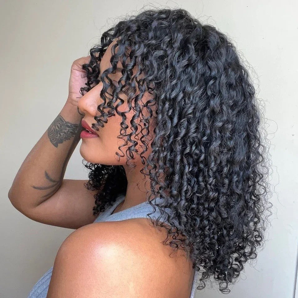 15A Pixie Curls Bundles Kinky Curly Human Hair 3/4 Bundles Deal 100% Raw Virgin Curly Hair Bundles Hair Extension Double Wefts