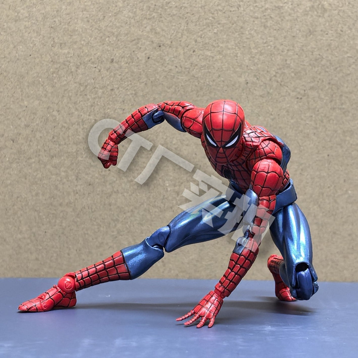 Hot CT Toys SpiderMan Mafex 075 Figure The Anazing Spiderman Comic Ver Mafex 185 Action Figure Figurine Model Toys Kids Gifts
