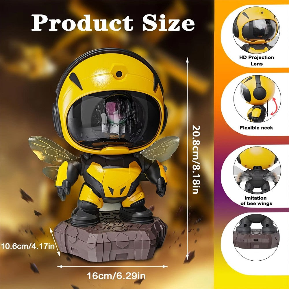 Bee Galaxy Projector,Star Projector Galaxy Night Light,Starry Nebula Ceiling LED Lamp with Timer and Remote ,Kids Room Decor