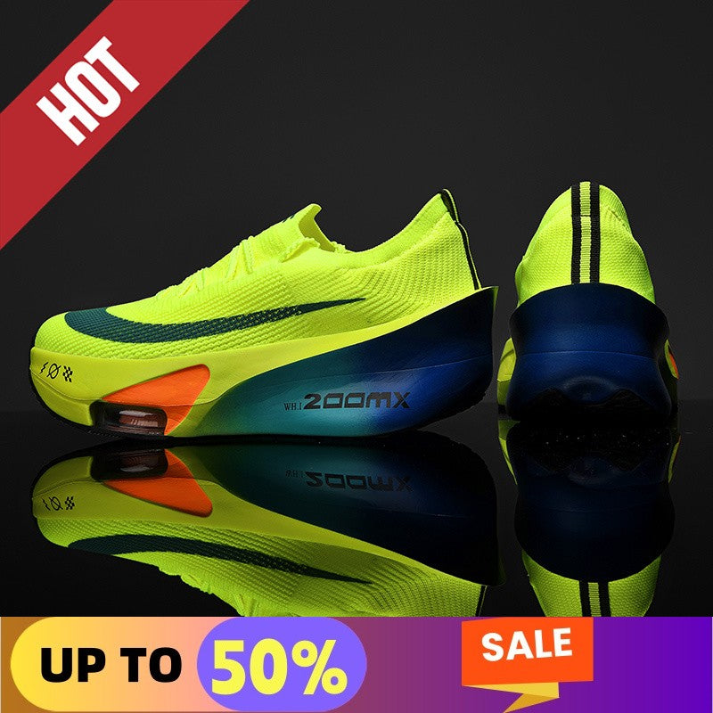 Sports Running Shoes Men Marathon Air Cushion Carbon Plate Breathable Lightweight Women Comfortable Athletic Walk Race Sneakers