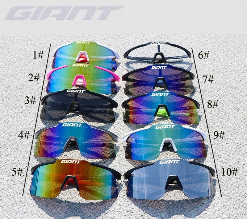 2025 giant new cycling Glasses UV400 Protection, Anti-Fog, Sports Sunglasses for Men Women with case