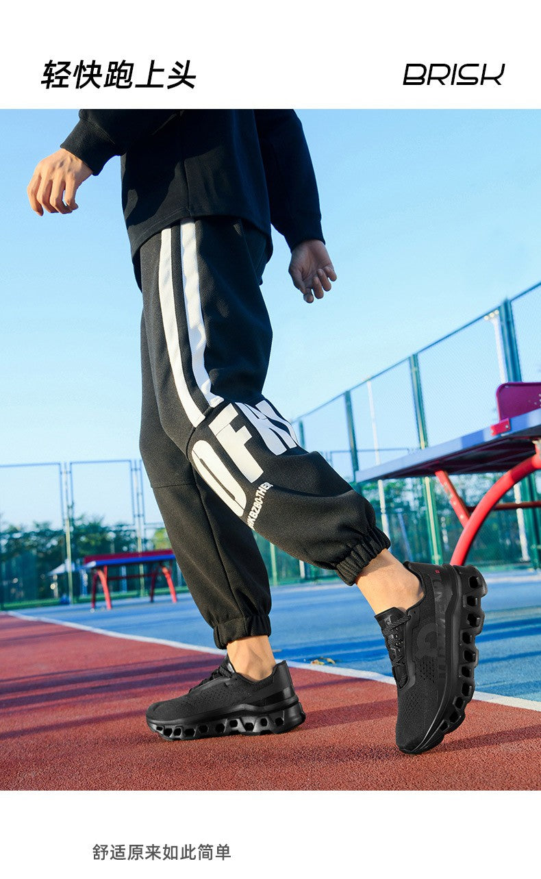 Marathon Men Sports Running Shoes Air Cushion Breathable Lightweight Male Comfortable Athletic Casual Sneakers Hiking Outdoor