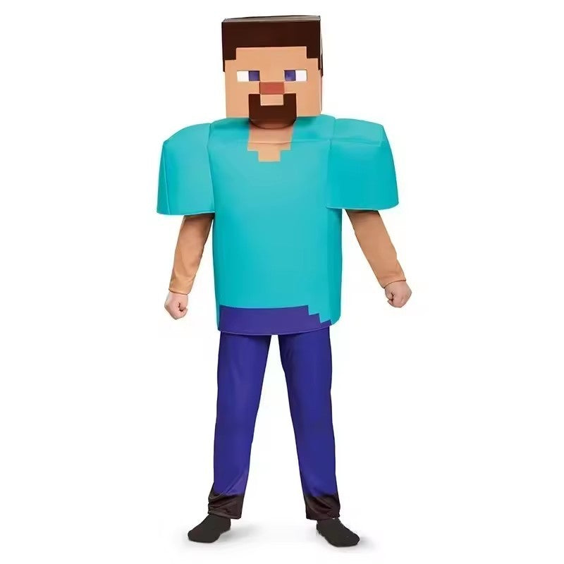 Game My World Role Play Holiday Party Pixel Costume Toy Mc Boys Girls Set Diamond Christmas Gift Stage Costume