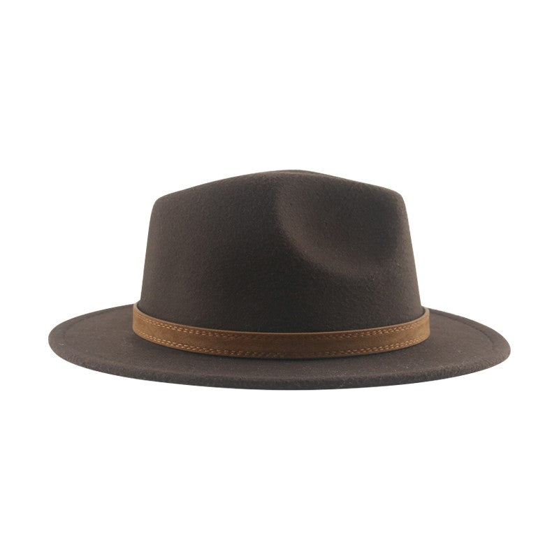 Hats for Women Fedoras Girls Hat Boys Hat Felted Kids Baby Caps Small 52cm 54cm Belt Wedding Cute Kid Fedoras Sombreros De Mujer