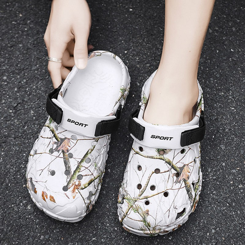 Men Shoes Slippers Men Garden Flat Sandals Platform Sandals Man Summer Sandals 2025 Male Sneakers Outdoor Flip Flops Home Clogs