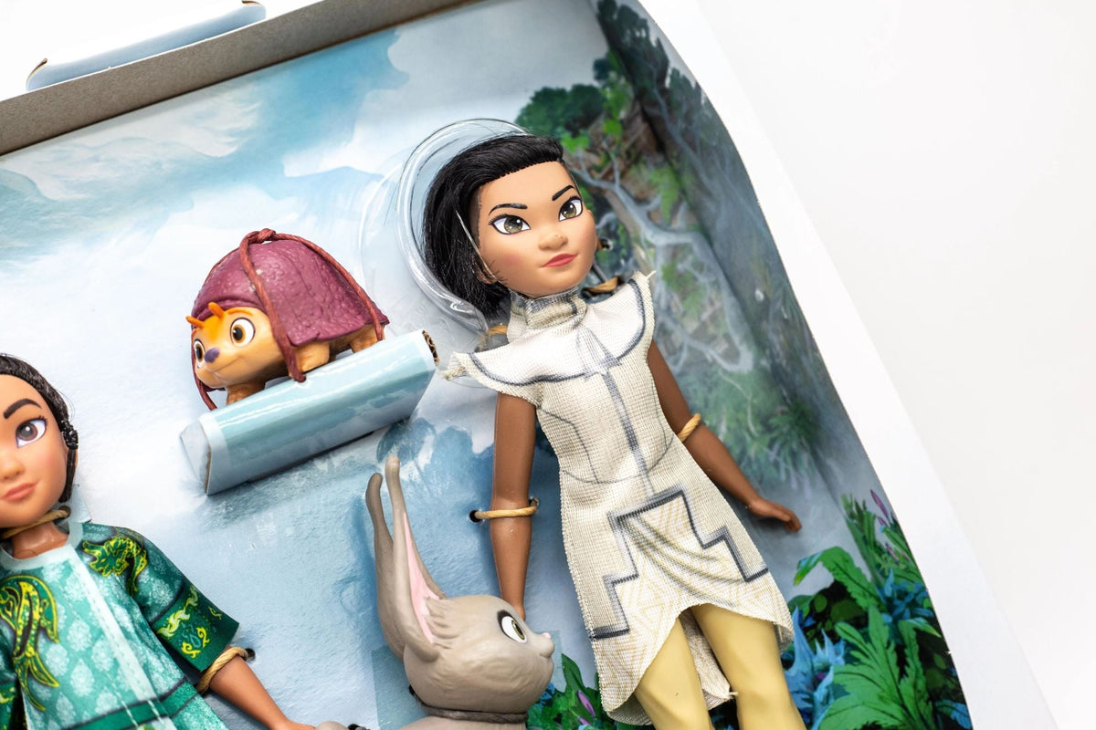 Hasbro Original Disney Raya and The Last Dragon Collection Anime Figure Toy Model Children Toy Boy Girl Birthday Gifts
