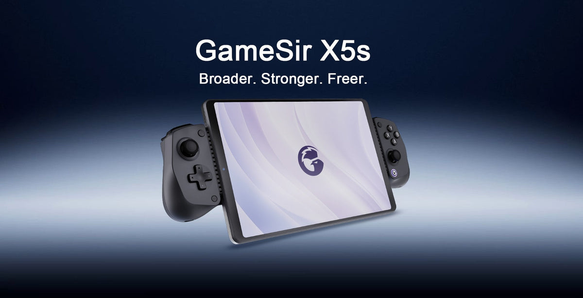 GameSir X5s Wireless Mobile Gaming Controller Bluetooth 2.4GHZ Connection Lightweight Design Hall Effect, No-Drift, App Customization