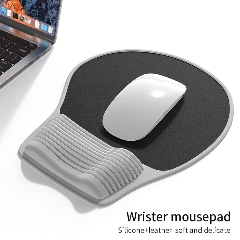 Ergonomic Mouse Pad Wrist Support, Comfortable Mouse Pad Wrist Rest, Relieve Wrist Pain Gel Mouse pad, Laptop, computer, office