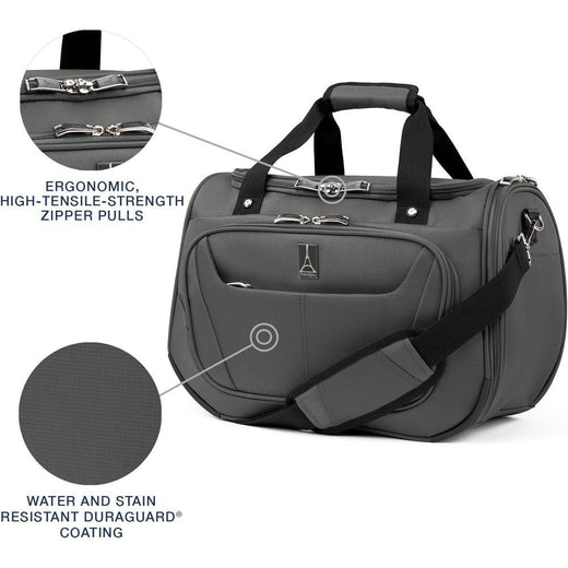 Expandable 2-Piece Carry-On Luggage Set with Spinner Wheels and Underseat Tote, Lightweight Suitcase for Men and Women, Shadow G