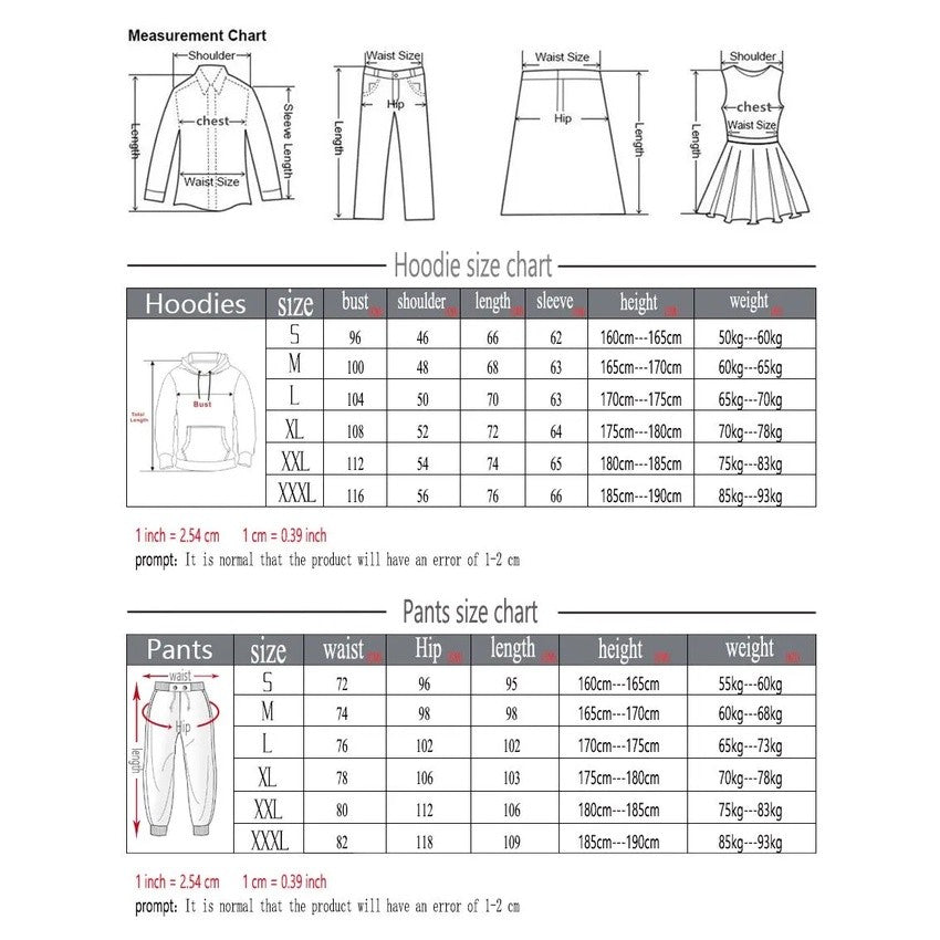 Fashionable Zippered Hooded Sweatshirts and Fitness Pants for Men in Autumn, and Casual Jogging Sportswear Sets for New Men