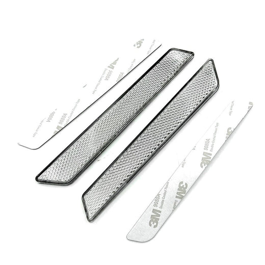 Front Fork Leg Reflector Saddlebag Cover Sticker Safety Warning For Harley Touring Street Glide Road King FLT/FLHT 2014-2021