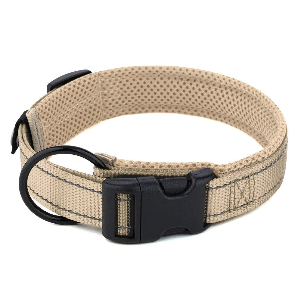 Breathable Dog Collars Adjustable Large Medium Small Nylon Pet Collar Large Dogs