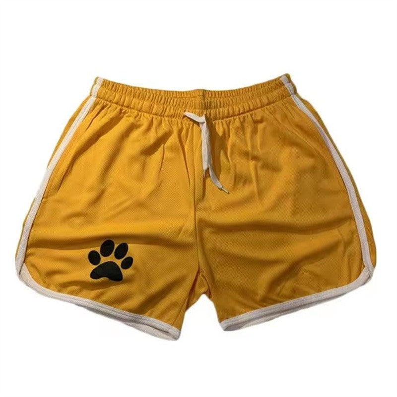 Men Gym Fitness Shorts Bodybuilding sports Jogging shorts Male 2022 Summer Cool Breathable Mesh casual men Shorts Sweatpants