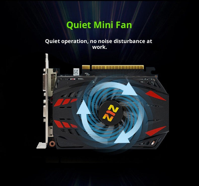 128bit Wide Memory, 5000MHz High Speed for Smooth Office & HD Video SEJISHI NVIDIA GeForce GT740 4GB GDDR5 Graphics Card