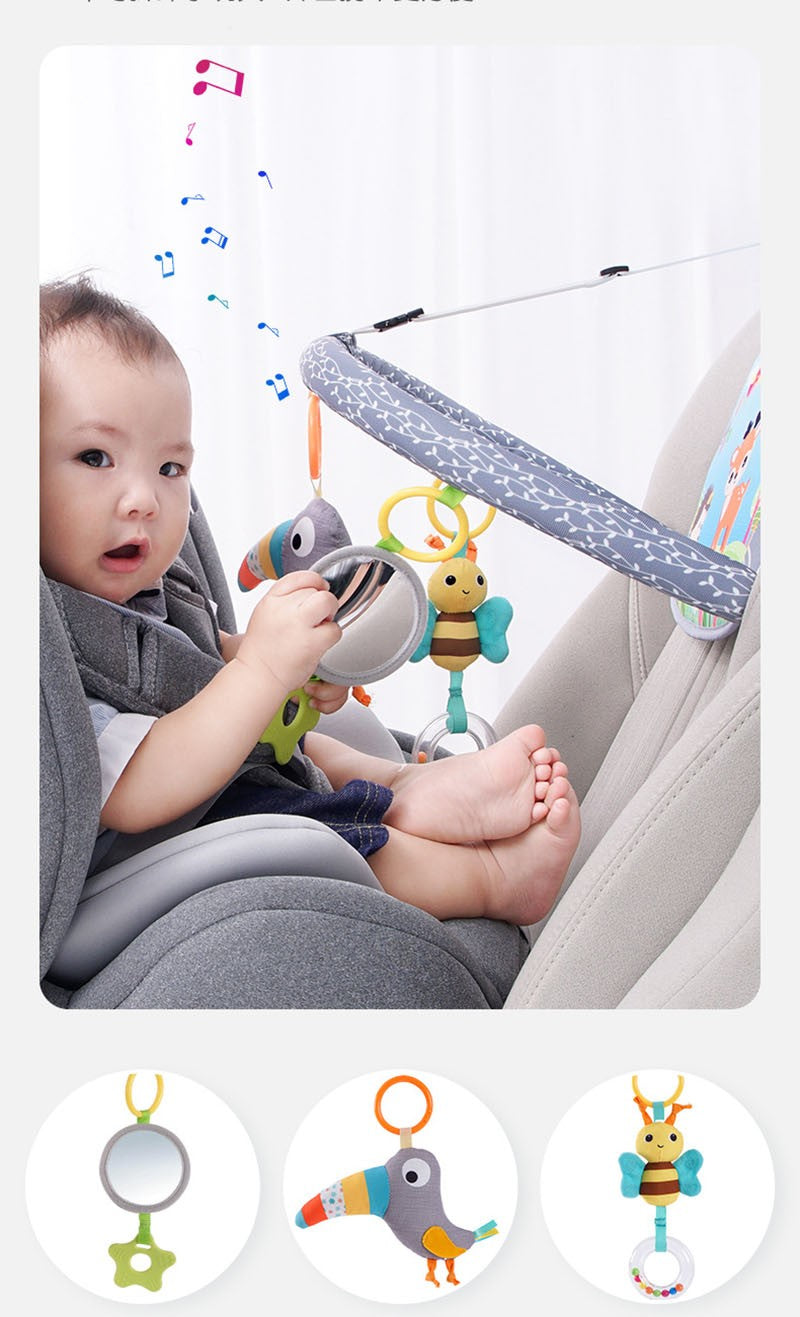Baby Toy Toddler Cribs Cradles Hanging Bell Baby Stuff Newborn Stroller Stroller Play Arch Bed Toys for Babies 0 12 Months