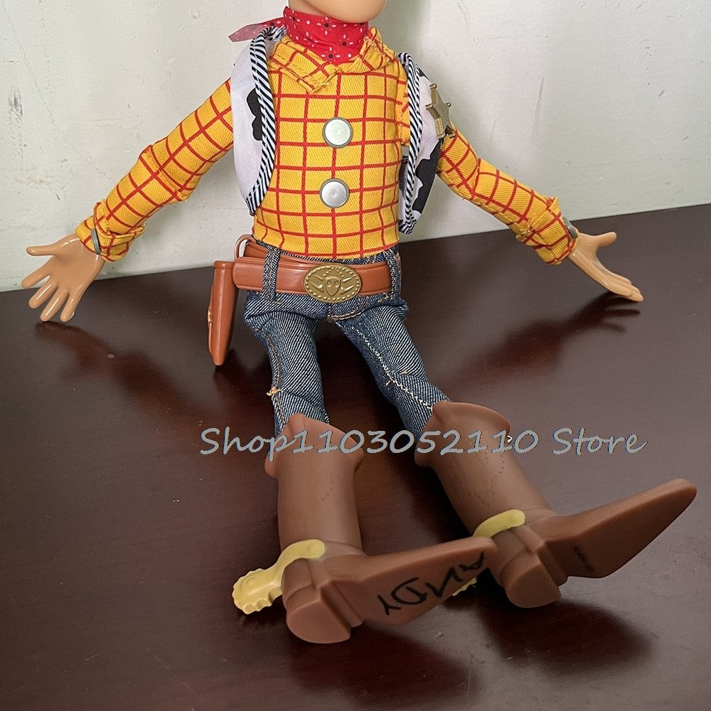 Toy Story 4 Talking Woody Jessie Action Figure Sing Soft Cute Anime Figure Decoration Birthday Model Gift Toys