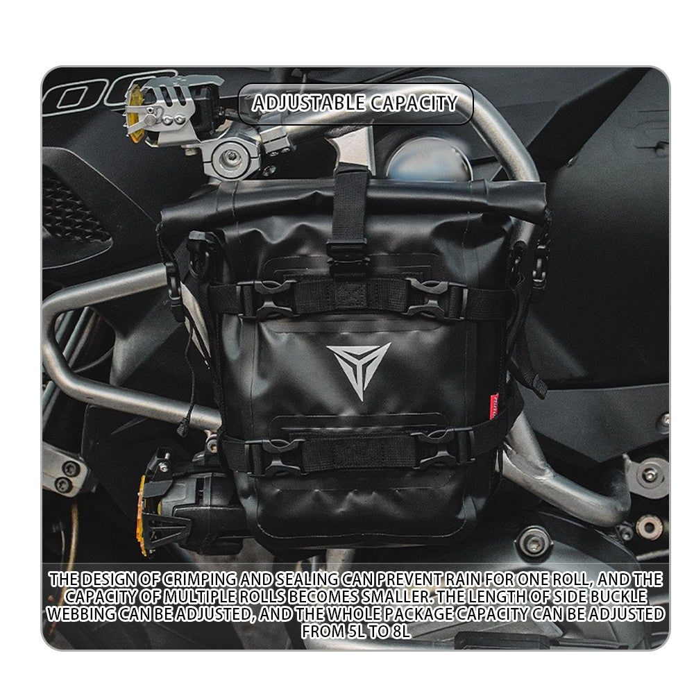 For BMW R1200GS R1250GS ADV For HONDA NC750X CB500X Motorcycle Frame Crash Bars Waterproof Bag Bumper Repair Tool Placement Bag