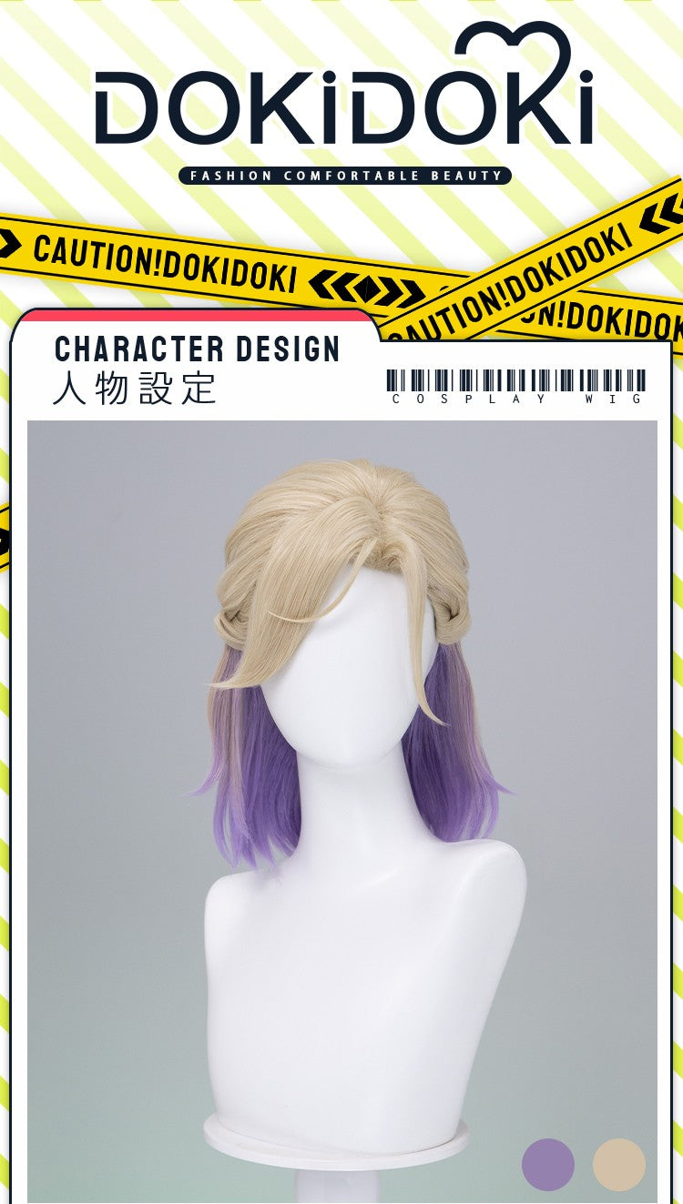 ?Ready for Ship?Idia Malleus Leona Vil Crowley Wig Game Cosplay DokiDoki Men 120cm Long Hair Fiber Idia Halloween Free Wig Cap