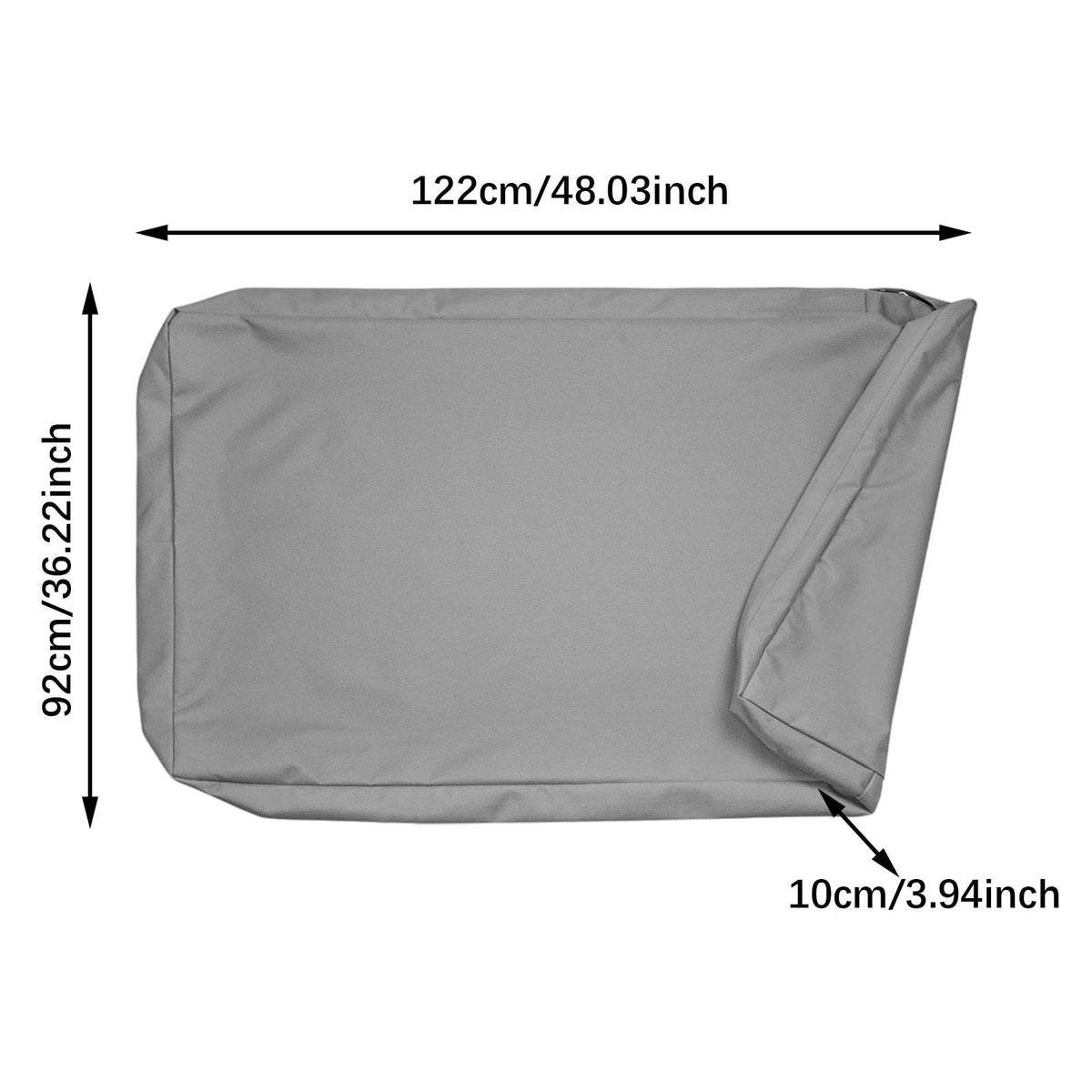 Oxford Cloth Waterproof Dog Bed Cover Replacement Washable Dog Crate Pad Cover for Puppy Kitten Bed Cover Pet Supplies