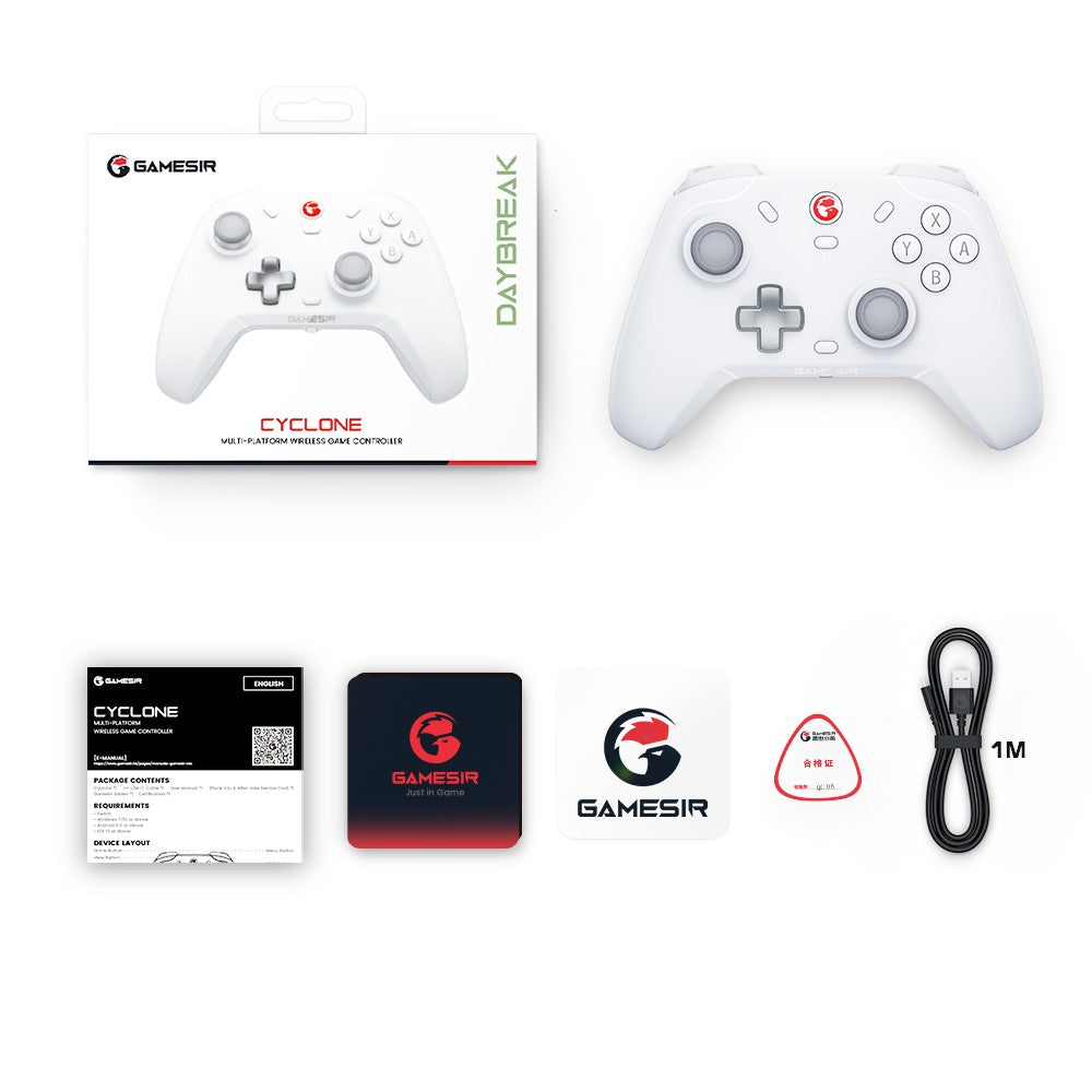 GameSir Cyclone Pro Wireless Switch Controller Bluetooth Gamepad with Hall Effect for Nintendo Switch iPhone Android Phone